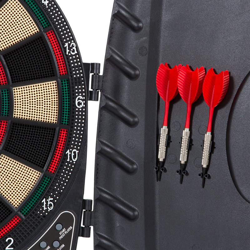 Arachnid Electronic Dartboard And Cabinet Set With Darts Reviews